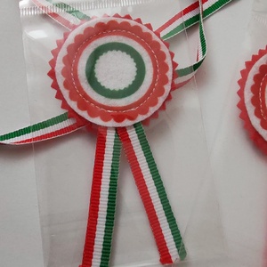 Filc kokárda - ékszer - kitűző és bross - Meska.hu