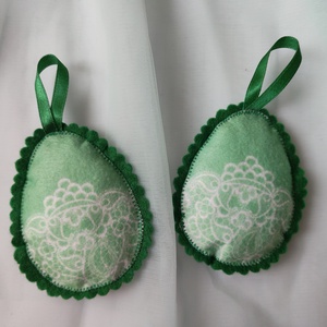 Filc tojások, Otthon & Életmód, Dekoráció, Dísztárgy, Varrás, MESKA