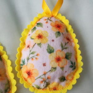 Filc tojások - otthon & életmód - dekoráció - dísztárgy - Meska.hu