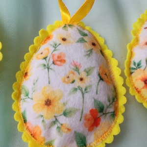 Filc tojások - otthon & életmód - dekoráció - dísztárgy - Meska.hu