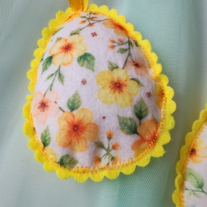 Filc tojások - otthon & életmód - dekoráció - dísztárgy - Meska.hu