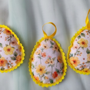 Filc tojások, Otthon & Életmód, Dekoráció, Dísztárgy, Varrás, MESKA