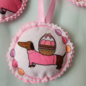 Filc húsvéti dísz - otthon & életmód - dekoráció - dísztárgy - Meska.hu