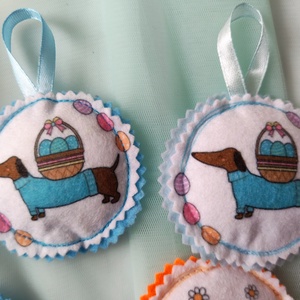 Filc húsvéti dísz - otthon & életmód - dekoráció - dísztárgy - Meska.hu