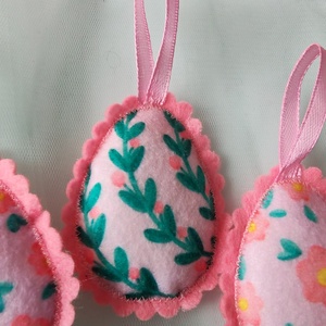 Filc húsvéti dísz, Otthon & Életmód, Dekoráció, Dísztárgy, Varrás, MESKA