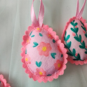Filc húsvéti dísz - otthon & életmód - dekoráció - dísztárgy - Meska.hu