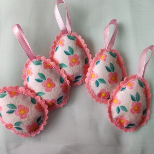 Filc húsvéti dísz, Otthon & Életmód, Dekoráció, Dísztárgy, Varrás, MESKA