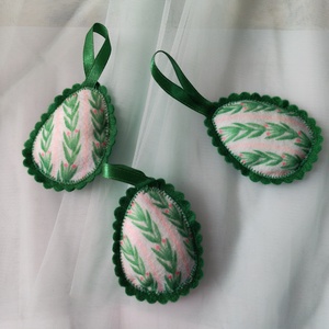 Filc húsvéti dísz, Otthon & Életmód, Dekoráció, Dísztárgy, Varrás, MESKA