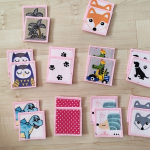 Filc memóriakártya szett - játék & sport - készségfejlesztő és logikai játék - memória játékok - Meska.hu