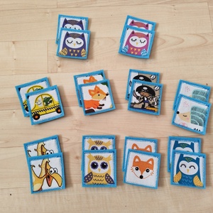 Filc memóriakártya szett, Játék & Sport, Készségfejlesztő és Logikai játék, Memória játékok, Varrás, MESKA