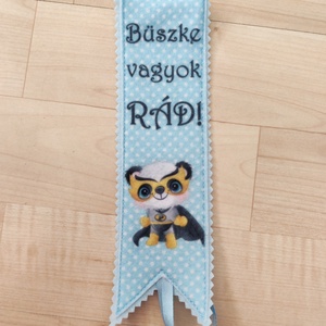 Filc könyvjelző, Könyv & Zene, Könyvjelző, Varrás, MESKA