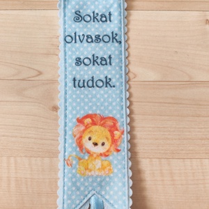 Filc könyvjelző - könyv & zene - könyvjelző - Meska.hu
