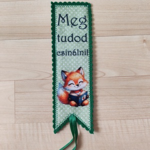 Filc könyvjelző, Könyv & Zene, Könyvjelző, Varrás, MESKA