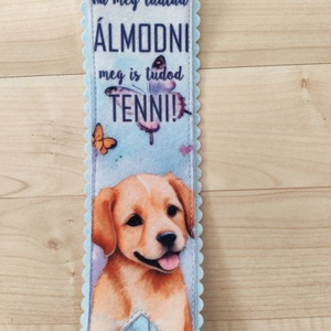 Filc könyvjelző - könyv & zene - könyvjelző - Meska.hu