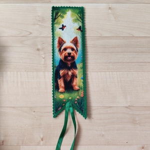 Filc könyvjelző, Könyv & Zene, Könyvjelző, Varrás, MESKA