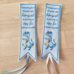 Filc könyvjelző, Könyv & Zene, Könyvjelző, Varrás, MESKA