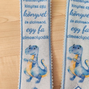 Filc könyvjelző - könyv & zene - könyvjelző - Meska.hu