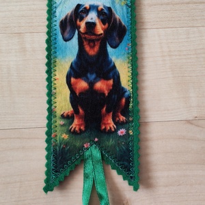 Filc könyvjelző, Könyv & Zene, Könyvjelző, Varrás, MESKA