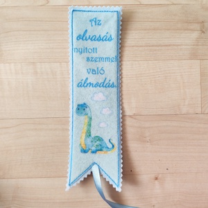Filc könyvjelző, Könyv & Zene, Könyvjelző, Varrás, MESKA