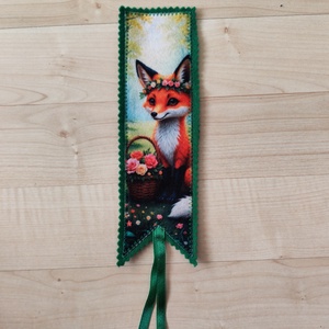 Filc könyvjelző, Könyv & Zene, Könyvjelző, Varrás, MESKA