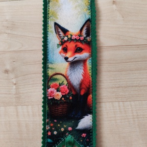 Filc könyvjelző - könyv & zene - könyvjelző - Meska.hu