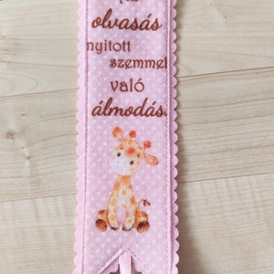 Filc könyvjelző, Könyv & Zene, Könyvjelző, Varrás, MESKA