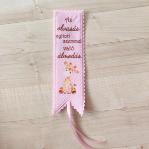 Filc könyvjelző - könyv & zene - könyvjelző - Meska.hu