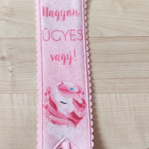 Filc könyvjelző, Könyv & Zene, Könyvjelző, Varrás, MESKA