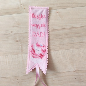 Filc könyvjelző, Könyv & Zene, Könyvjelző, Varrás, MESKA