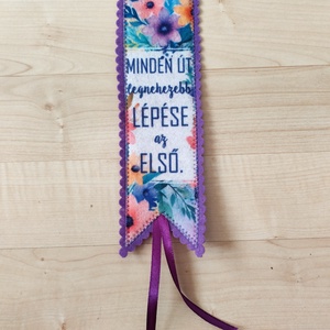 Filc könyvjelző, Könyv & Zene, Könyvjelző, Varrás, MESKA