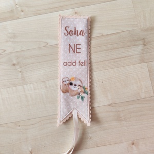 Filc könyvjelző, Könyv & Zene, Könyvjelző, Varrás, MESKA