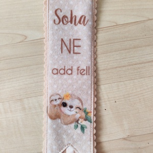 Filc könyvjelző - könyv & zene - könyvjelző - Meska.hu