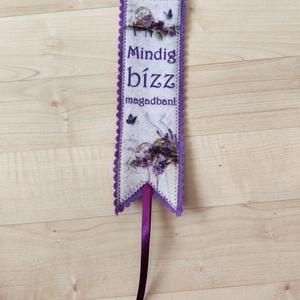 Filc könyvjelző, Könyv & Zene, Könyvjelző, Varrás, MESKA