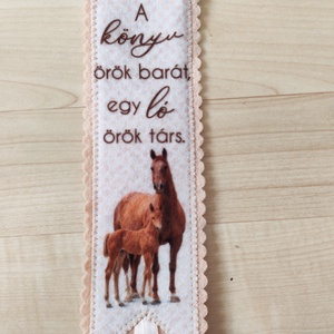 Filc könyvjelző - könyv & zene - könyvjelző - Meska.hu