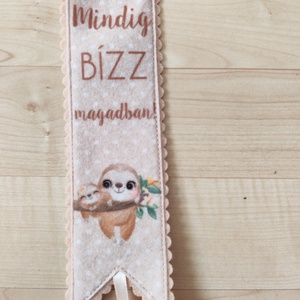 Filc könyvjelző, Könyv & Zene, Könyvjelző, Varrás, MESKA