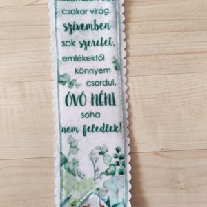 Filc könyvjelző - baba - mama - baba ágynemű - babafészek - Meska.hu