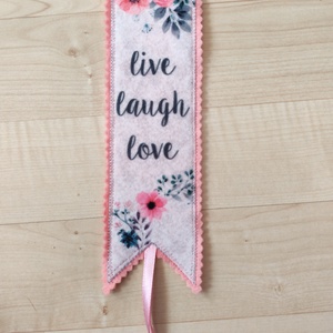 Filc könyvjelző - Meska.hu