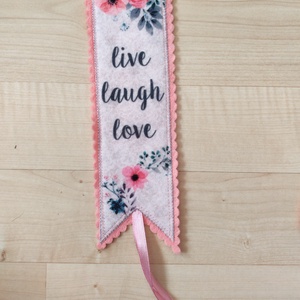 Filc könyvjelző - Meska.hu