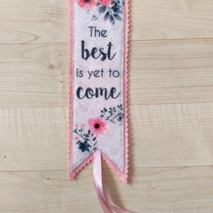 Filc könyvjelző - Meska.hu