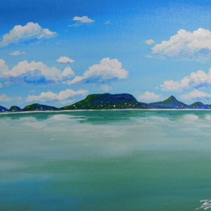 Balaton - akril festmény -  - Meska.hu