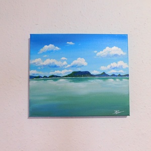 Balaton - akril festmény -  - Meska.hu