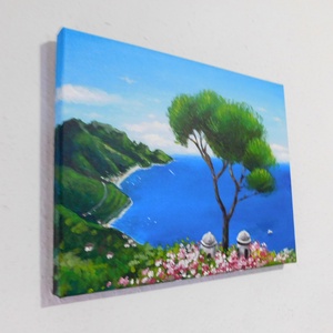 Capri - akril festmény - művészet - festmény - akril - Meska.hu