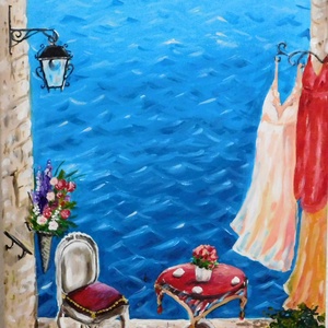 Rovinj - akril festmény -  - Meska.hu