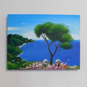 Capri - akril festmény - művészet - festmény - akril - Meska.hu