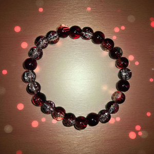 Gyöngy karkötő, Ékszer, Karkötő, Gyöngyös karkötő, Ékszerkészítés, Gyöngyfűzés, gyöngyhímzés, MESKA