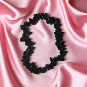 Ónix szemcsés ásványkarkötő, Ékszer, Karkötő, Ásványkarkötő, Ékszerkészítés, Gyöngyfűzés, gyöngyhímzés, MESKA