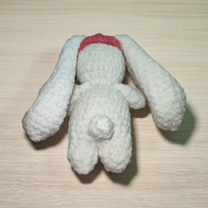 Horgolt plüss nyuszi - játék & sport - plüssállat & játékfigura - nyuszi - Meska.hu