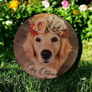 Édes otthon kutyás hűtőmágnes, Otthon & Életmód, Konyhafelszerelés, tálalás, Konyhai dekoráció, Hűtőmágnes, , MESKA