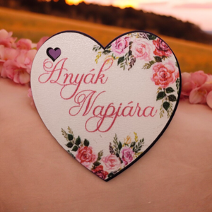 Anyák napjára hűtőmágnes - Meska.hu