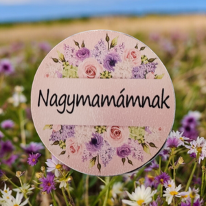 Nagymamámnak hűtőmágnes - Meska.hu